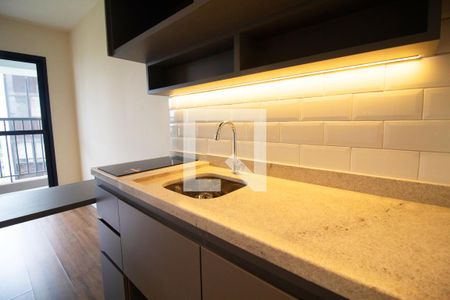 Sala/Cozinha de apartamento para alugar com 1 quarto, 27m² em Pinheiros, São Paulo