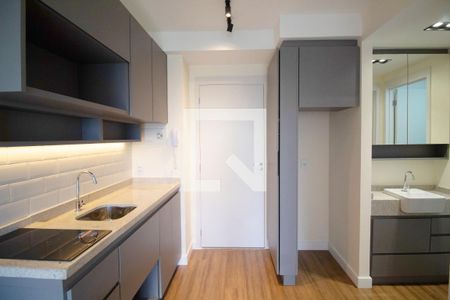Sala/Cozinha de apartamento para alugar com 1 quarto, 27m² em Pinheiros, São Paulo