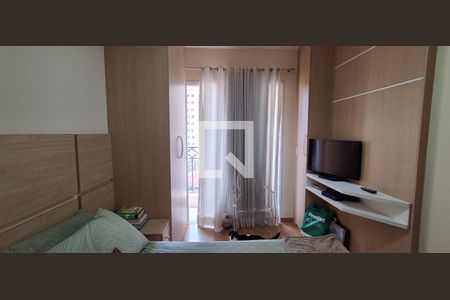 Suíte  de apartamento à venda com 3 quartos, 91m² em Santo Antônio, São Caetano do Sul