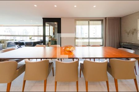 Sala de apartamento à venda com 4 quartos, 398m² em Belvedere, Belo Horizonte