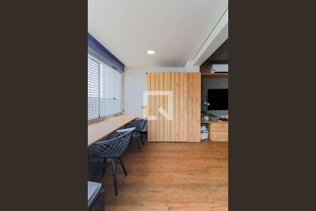 Varanda de kitnet/studio à venda com 1 quarto, 35m² em Jardim das Acacias, São Paulo