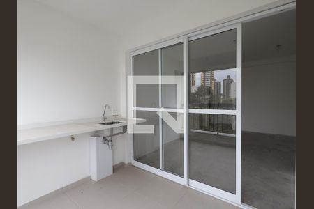 Varanda da Sala de apartamento para alugar com 3 quartos, 82m² em Vila Andrade, São Paulo