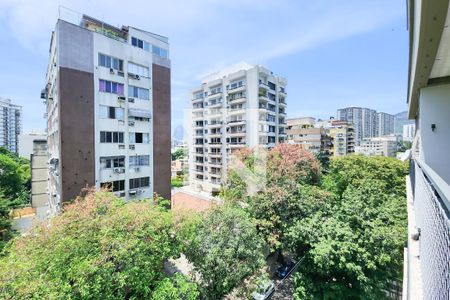 Vista da Sala de apartamento para alugar com 1 quarto, 60m² em Botafogo, Rio de Janeiro