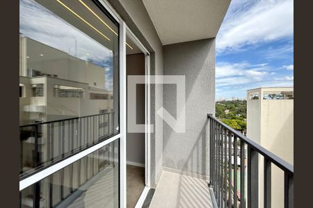 Sacada  de apartamento à venda com 1 quarto, 28m² em Campo Belo, São Paulo