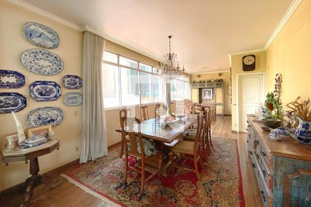 Sala de Jantar de apartamento à venda com 5 quartos, 384m² em Savassi, Belo Horizonte