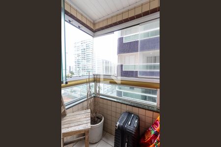 Sacada Quarto  de apartamento para alugar com 2 quartos, 142m² em Vila Caiçara, Praia Grande