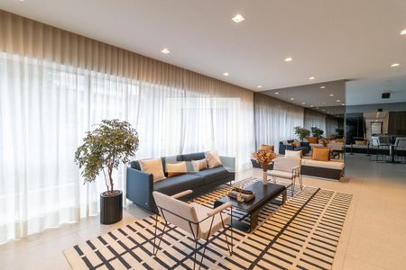 Área comum - Lounge de kitnet/studio para alugar com 1 quarto, 28m² em Perdizes, São Paulo