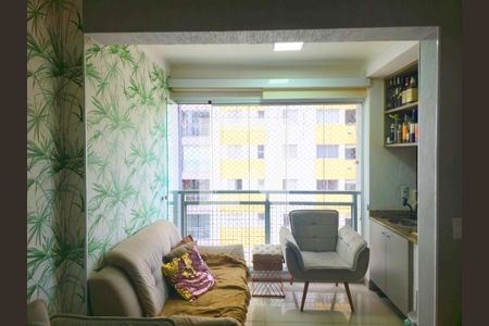 Varanda da Sala  de apartamento à venda com 4 quartos, 118m² em Picanço, Guarulhos