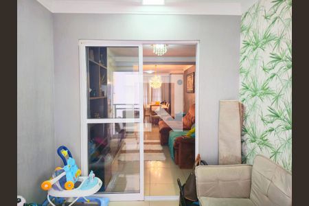 Varanda da Sala  de apartamento à venda com 4 quartos, 118m² em Picanço, Guarulhos