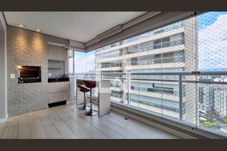 Varanda da Sala de apartamento para alugar com 2 quartos, 88m² em Barra Funda, São Paulo