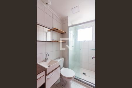 Banheiro  de apartamento à venda com 1 quarto, 32m² em Santa Maria, Osasco