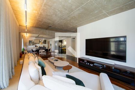 SALA de apartamento à venda com 3 quartos, 200m² em Lourdes, Belo Horizonte