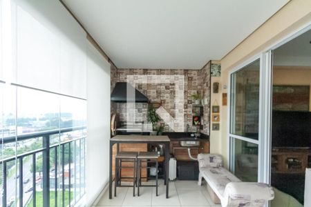 Varanda Gourmet de apartamento à venda com 2 quartos, 82m² em Independência, São Bernardo do Campo