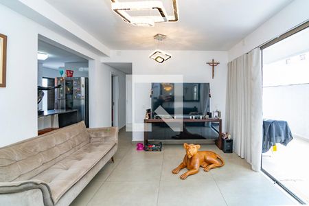 Sala de apartamento à venda com 3 quartos, 148m² em Santo Antônio, Belo Horizonte