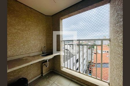 Varanda da Sala de apartamento à venda com 2 quartos, 66m² em Vila Galvão, Guarulhos