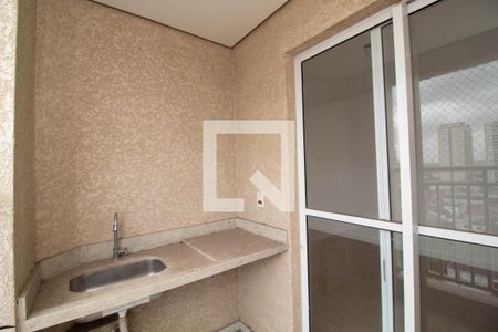 Varanda da Sala de apartamento à venda com 2 quartos, 66m² em Vila Galvão, Guarulhos