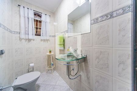 Lavabo de casa à venda com 3 quartos, 184m² em Parque Novo Oratório, Santo André