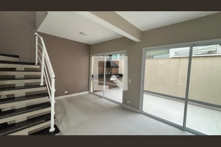 Sala - Sala de Jantar de casa de condomínio à venda com 4 quartos, 144m² em Vila Sao Pedro, Santo André