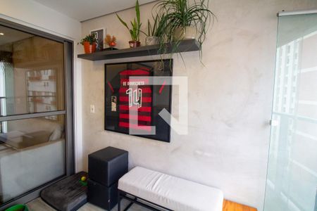 Varanda de apartamento à venda com 2 quartos, 69m² em Campo Belo, São Paulo