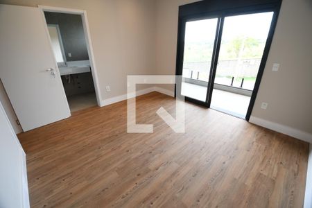Quarto 1 - Suíte de casa de condomínio à venda com 4 quartos, 340m² em Residencial Parque dos Alecrins, Campinas