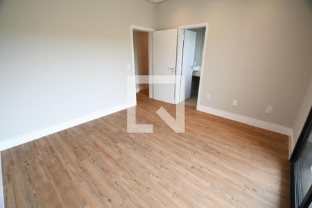 Quarto 1 - Suíte de casa de condomínio à venda com 4 quartos, 340m² em Residencial Parque dos Alecrins, Campinas