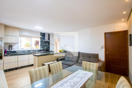 Sala de apartamento à venda com 2 quartos, 72m² em Jardim Stella, Santo André