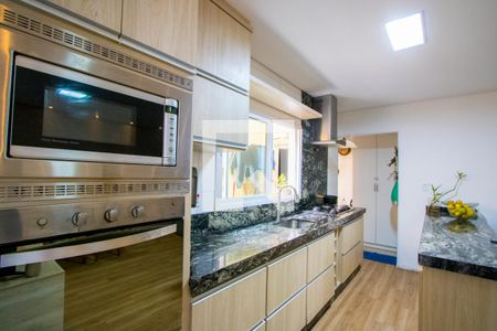 Cozinha de apartamento à venda com 2 quartos, 72m² em Jardim Stella, Santo André