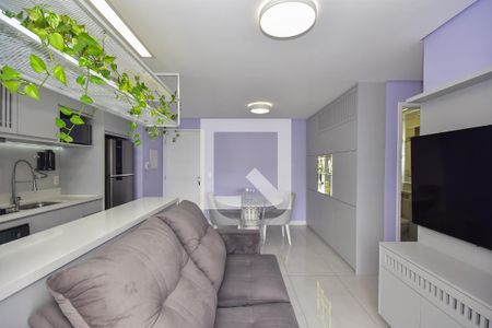 Sala de apartamento à venda com 2 quartos, 56m² em Vila Andrade, São Paulo