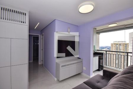 Sala de Tv de apartamento à venda com 2 quartos, 56m² em Vila Andrade, São Paulo