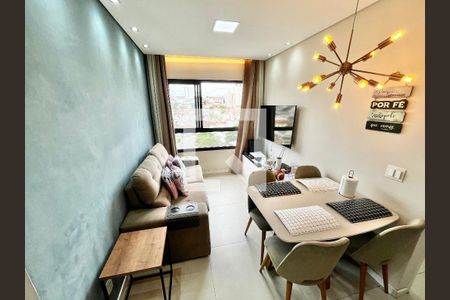 Sala/Cozinha de apartamento à venda com 2 quartos, 37m² em Parada Inglesa, São Paulo