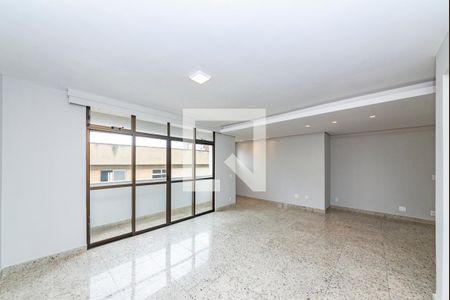 Sala de apartamento à venda com 4 quartos, 140m² em Buritis, Belo Horizonte