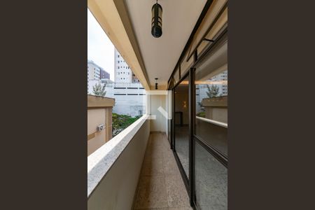 Varanda da Sala de apartamento à venda com 4 quartos, 140m² em Buritis, Belo Horizonte