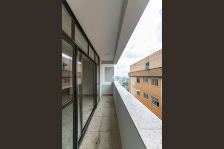 Varanda de apartamento à venda com 4 quartos, 140m² em Buritis, Belo Horizonte