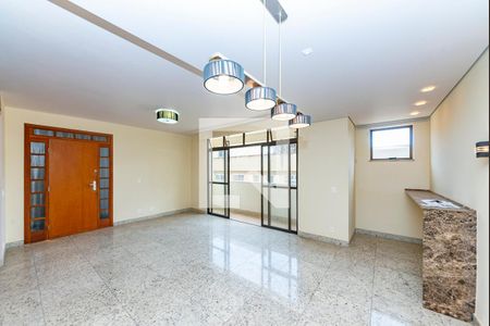 Sala de apartamento à venda com 4 quartos, 140m² em Buritis, Belo Horizonte