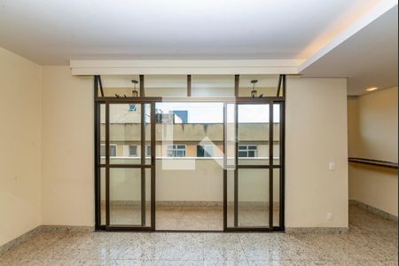Varanda da Sala de apartamento à venda com 4 quartos, 140m² em Buritis, Belo Horizonte