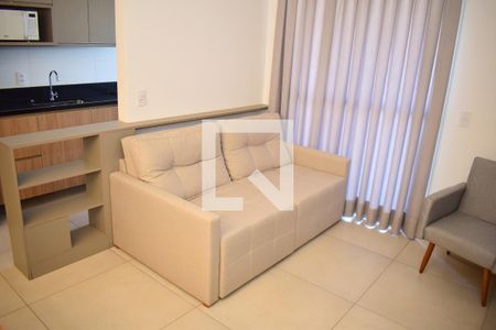 Sala de kitnet/studio para alugar com 1 quarto, 42m² em Jardim Sumare, Ribeirão Preto