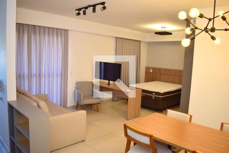 Sala/Quarto de kitnet/studio para alugar com 1 quarto, 42m² em Jardim Sumare, Ribeirão Preto