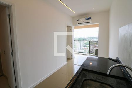 Sala/Cozinha de kitnet/studio para alugar com 1 quarto, 28m² em Jardim das Acacias, São Paulo