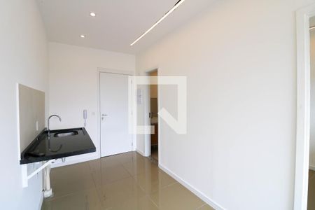 Sala/Cozinha de kitnet/studio para alugar com 1 quarto, 28m² em Jardim das Acacias, São Paulo