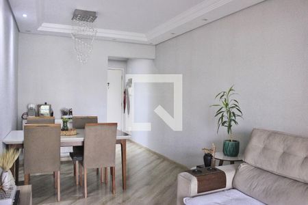 Sala de apartamento à venda com 3 quartos, 75m² em Vila Augusta, Guarulhos