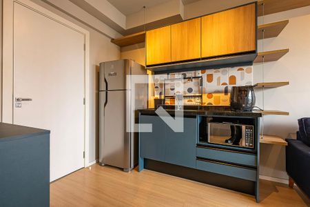 Sala/Cozinha de apartamento à venda com 1 quarto, 30m² em Sumaré, São Paulo