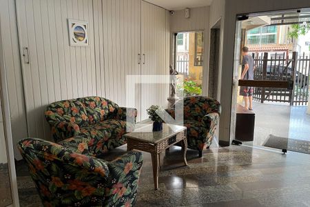 Área comum de apartamento para alugar com 3 quartos, 120m² em Embaré, Santos
