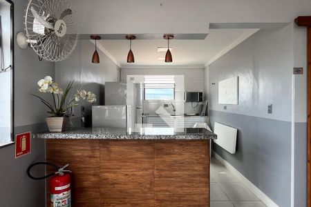 Área comum de apartamento para alugar com 3 quartos, 120m² em Embaré, Santos