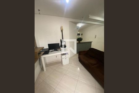 Sala de apartamento à venda com 2 quartos, 59m² em Vila Guiomar, Santo André
