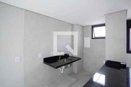 Sala/Cozinha de apartamento à venda com 2 quartos, 61m² em Santo Antônio, Belo Horizonte