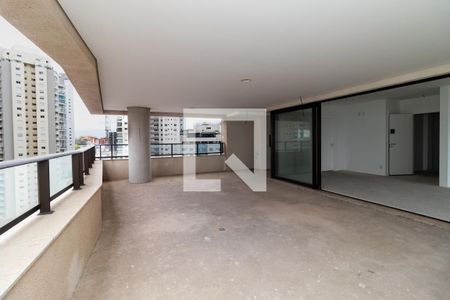 Varanda Gourmet de apartamento à venda com 3 quartos, 218m² em Alto da Lapa, São Paulo