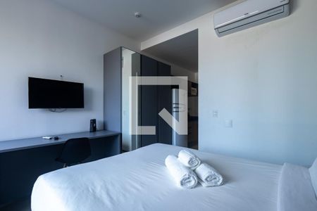 Quarto  de kitnet/studio para alugar com 1 quarto, 21m² em Indianópolis, São Paulo