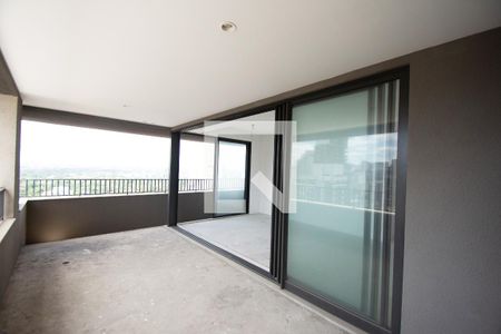 varanda sala de apartamento à venda com 3 quartos, 183m² em Pinheiros, São Paulo