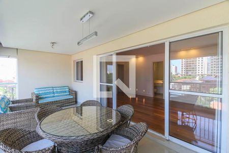 Varanda da Sala de apartamento à venda com 3 quartos, 130m² em Jardim Avelino, São Paulo