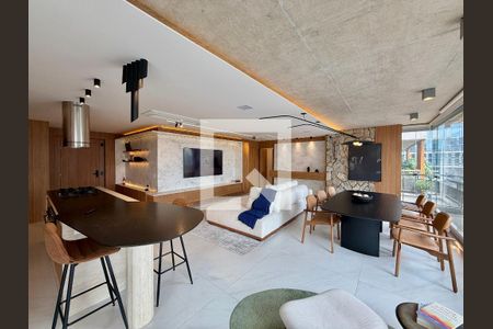 Varanda  de apartamento à venda com 3 quartos, 167m² em Jardim das Acacias, São Paulo